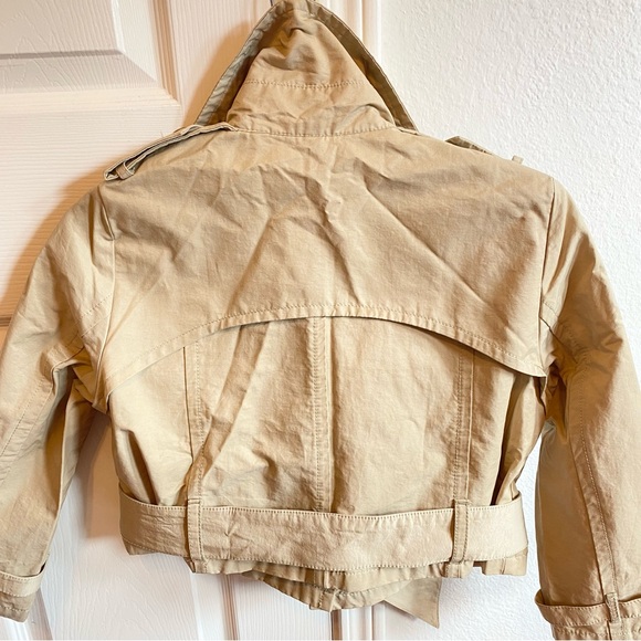 ZARA CROPPED TRENCH COAT❤️ - Picture 3 of 10